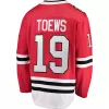 Men Chicago Blackhawks Toews #19 NHL Jersey - uafactory