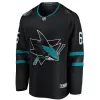 Men San Jose Sharks Karlsson #65 NHL Jersey - uafactory