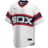 Men Chicago White Sox Home White MLB Jersey - uafactory