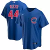 Men Chicago Cubs Royal Alternate MLB Jersey - uafactory