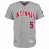 Men Cincinnati Reds Gray MLB Jersey - uafactory