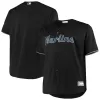 Men Miami Marlins Black MLB Jersey - uafactory