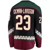 Men Arizona Coyotes Larsson #23 NHL Jersey - uafactory