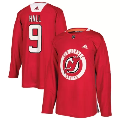 Men New Jersey Devils Hall #9 NHL Jersey - uafactory