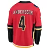 Men Calgary Flames Andersson #4 NHL Jersey - uafactory