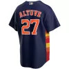 Men Houston Astros Navy Alternate MLB Jersey - uafactory