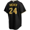 Men Pittsburgh Pirates Black Alternate MLB Jersey - uafactory