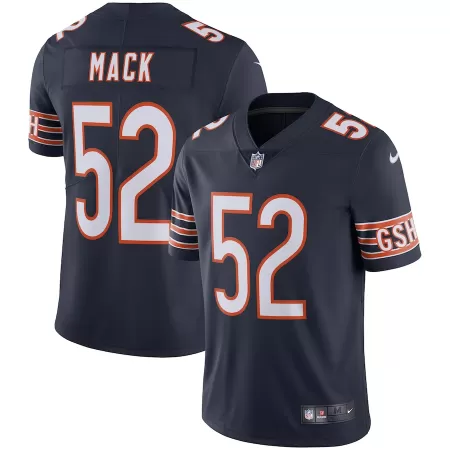 Men Chicago Bears Khalil Mack #52 Navy Vapor Limited Jersey - uafactory
