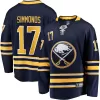 Men Buffalo Sabres Simmonds #17 NHL Jersey - uafactory