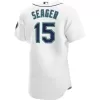 Men Seattle Mariners Home White MLB Jersey - uafactory