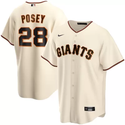 Men San Francisco Giants Home Cream MLB Jersey - uafactory