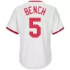 Men Cincinnati Reds Home White MLB Jersey - uafactory