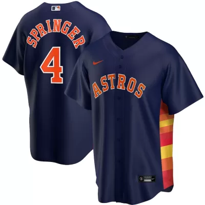 Men Houston Astros Navy Alternate MLB Jersey - uafactory