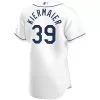 Men Tampa Bay Rays Home White MLB Jersey - uafactory