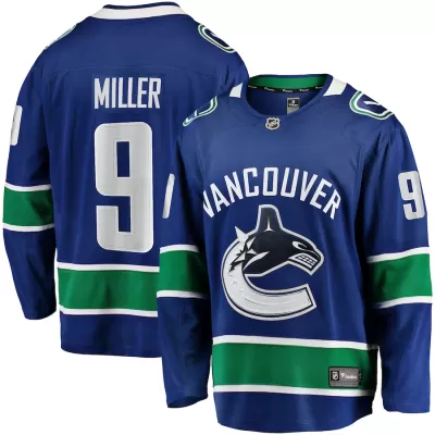 Men Vancouver Canucks Miller #9 2019/20 NHL Jersey - uafactory