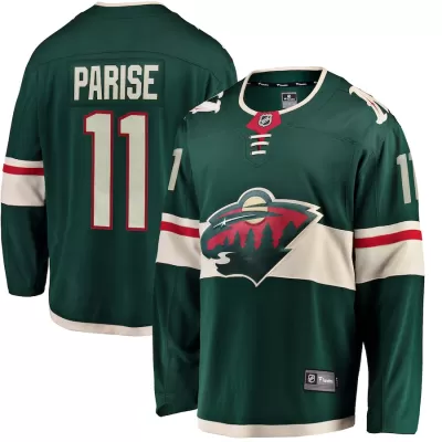 Men Minnesota Wild Parise #11 NHL Jersey - uafactory