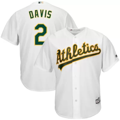 Men Oakland Athletics Home White MLB Jersey - uafactory