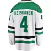 Men Dallas Stars Heiskanen #4 2020 NHL Jersey - uafactory