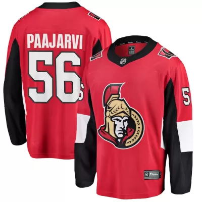 Men Ottawa Senators Paajarvi #56 NHL Jersey - uafactory