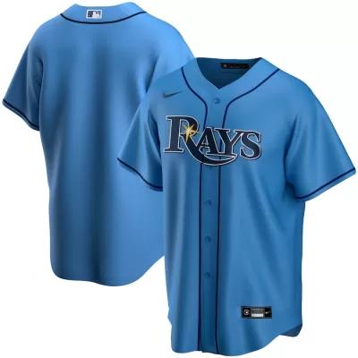 Men Tampa Bay Rays Light Blue Alternate MLB Jersey - uafactory