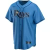 Men Tampa Bay Rays Light Blue Alternate MLB Jersey - uafactory