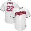 Men Cleveland Indians White MLB Jersey - uafactory