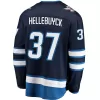 Men Winnipeg Jets Hellebuyck #37 NHL Jersey - uafactory