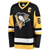 Men Pittsburgh Penguins Lemieux #66 NHL Jersey - uafactory