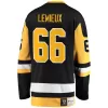 Men Pittsburgh Penguins Lemieux #66 NHL Jersey - uafactory