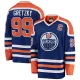 Men Edmonton Oilers Gretzky #99 NHL Jersey - uafactory