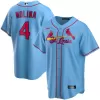 Men St. Louis Cardinals Light Blue Alternate MLB Jersey - uafactory