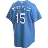 Men Kansas City Royals Light Blue Alternate MLB Jersey - uafactory