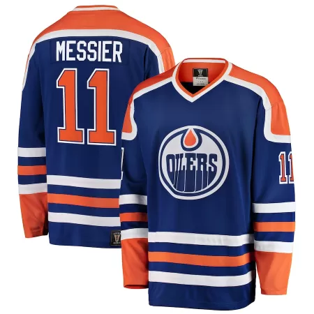 Men Edmonton Oilers Messier #11 NHL Jersey - uafactory