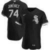 Men Chicago White Sox Black Alternate MLB Jersey - uafactory