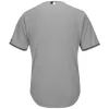 Men Miami Marlins Gray MLB Jersey - uafactory