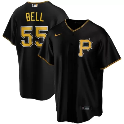 Men Pittsburgh Pirates Black Alternate MLB Jersey - uafactory