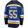 Men St.Louis Blues Parayko #55 NHL Jersey - uafactory