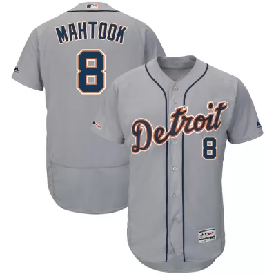 Men Detroit Tigers Gray MLB Jersey - uafactory