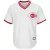 Men Cincinnati Reds Home White MLB Jersey - uafactory