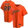 Men San Francisco Giants Orange Alternate MLB Jersey - uafactory