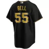 Men Pittsburgh Pirates Black Alternate MLB Jersey - uafactory