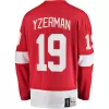 Men Detroit Red Wings Yzerman #19 NHL Jersey - uafactory