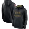 Men Seattle Seahawks Black NFL Hoodie 2020 - uafactory