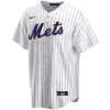 Men New York Mets Home White&Royal Custom MLB Jersey - uafactory