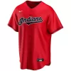 Men Cleveland Indians Red Alternate Custom MLB Jersey - uafactory