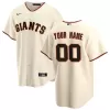 Men San Francisco Giants Home Cream Custom MLB Jersey - uafactory