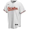 Men Baltimore Orioles Home White Custom MLB Jersey - uafactory