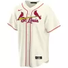 Men St. Louis Cardinals Cream Alternate Custom MLB Jersey - uafactory