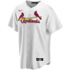 Men St. Louis Cardinals Home White Custom MLB Jersey - uafactory