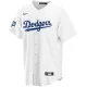 Men Los Angeles Dodgers Home White Custom MLB Jersey - uafactory